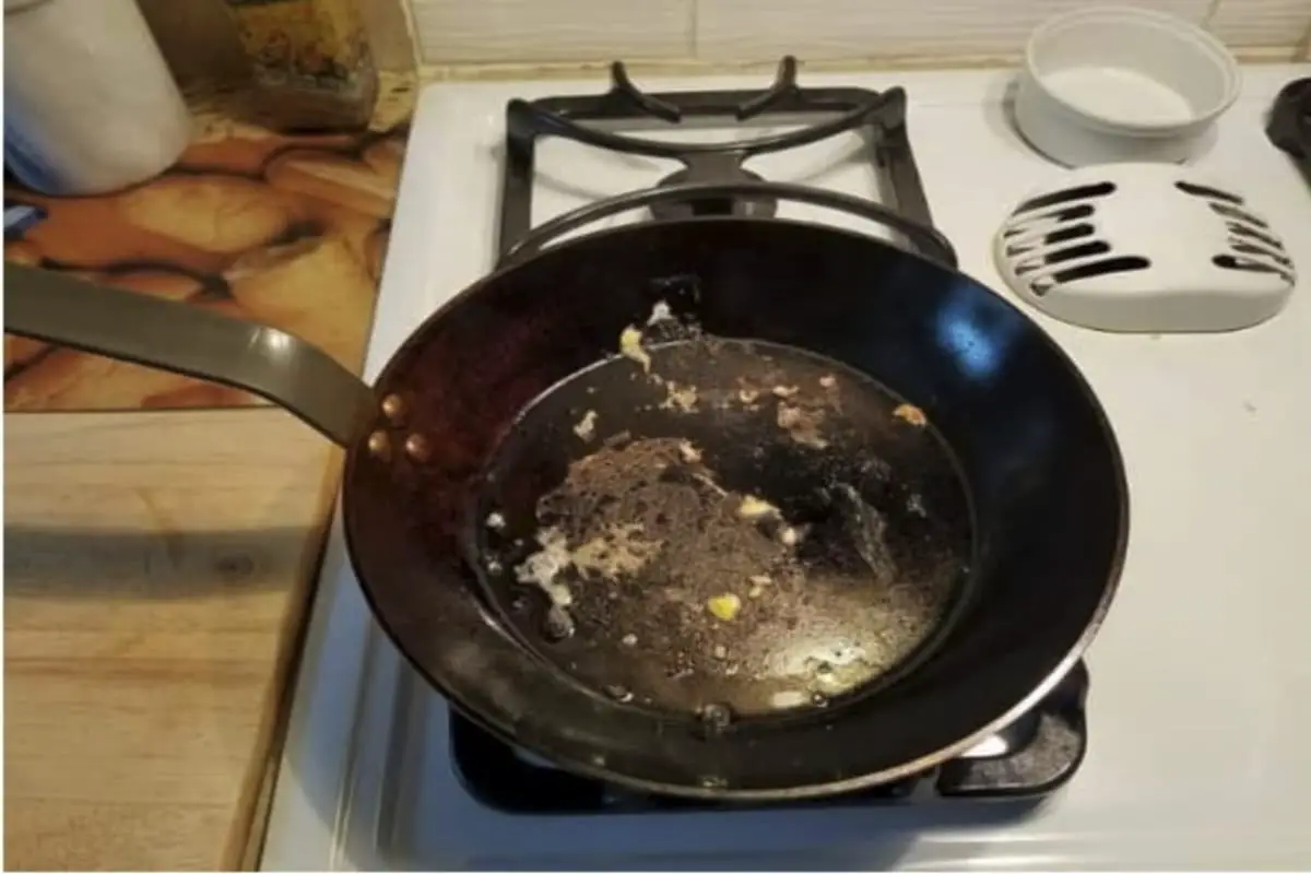 Why are Eggs Sticking to My Carbon Steel Pan?
